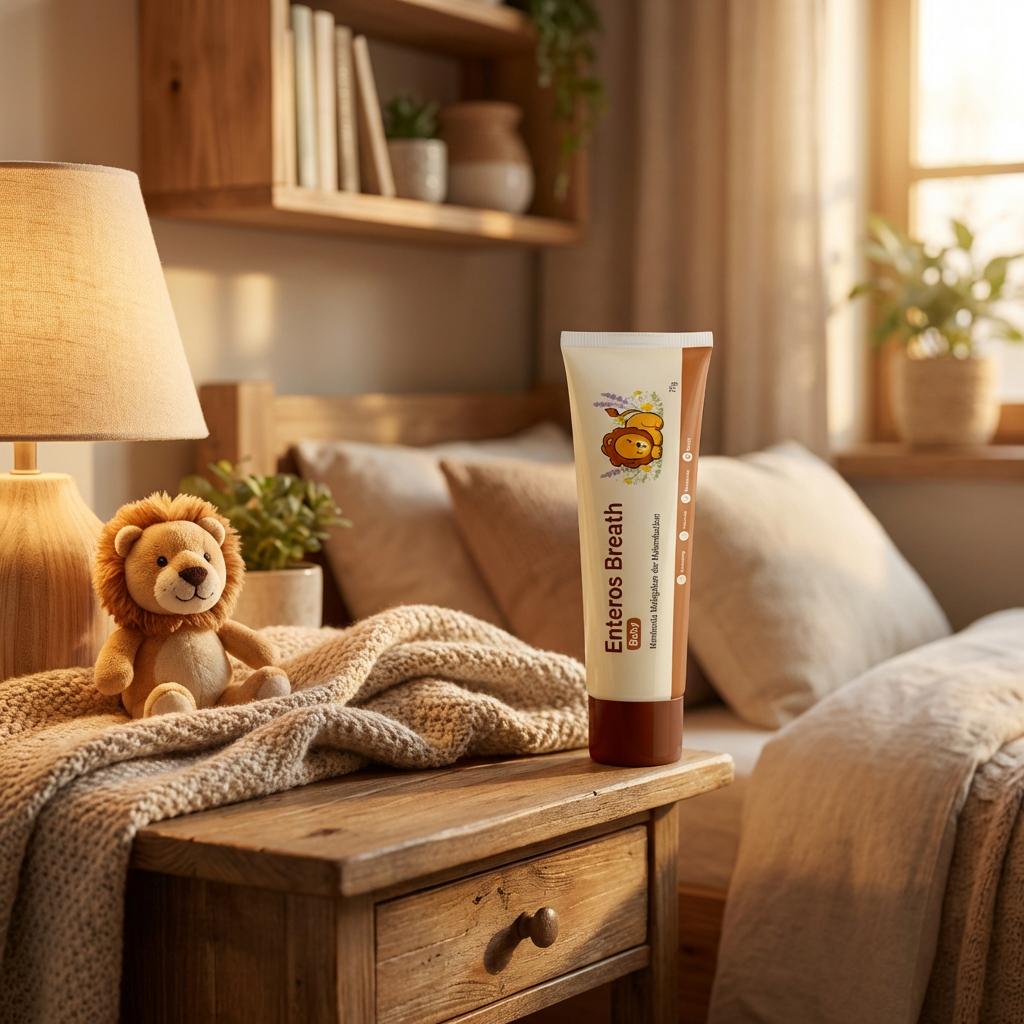 ENTEROS Breath Baby Balm - Balsam Anak Melegakan Pernapasan & Menenangkan Tidur - 20gr