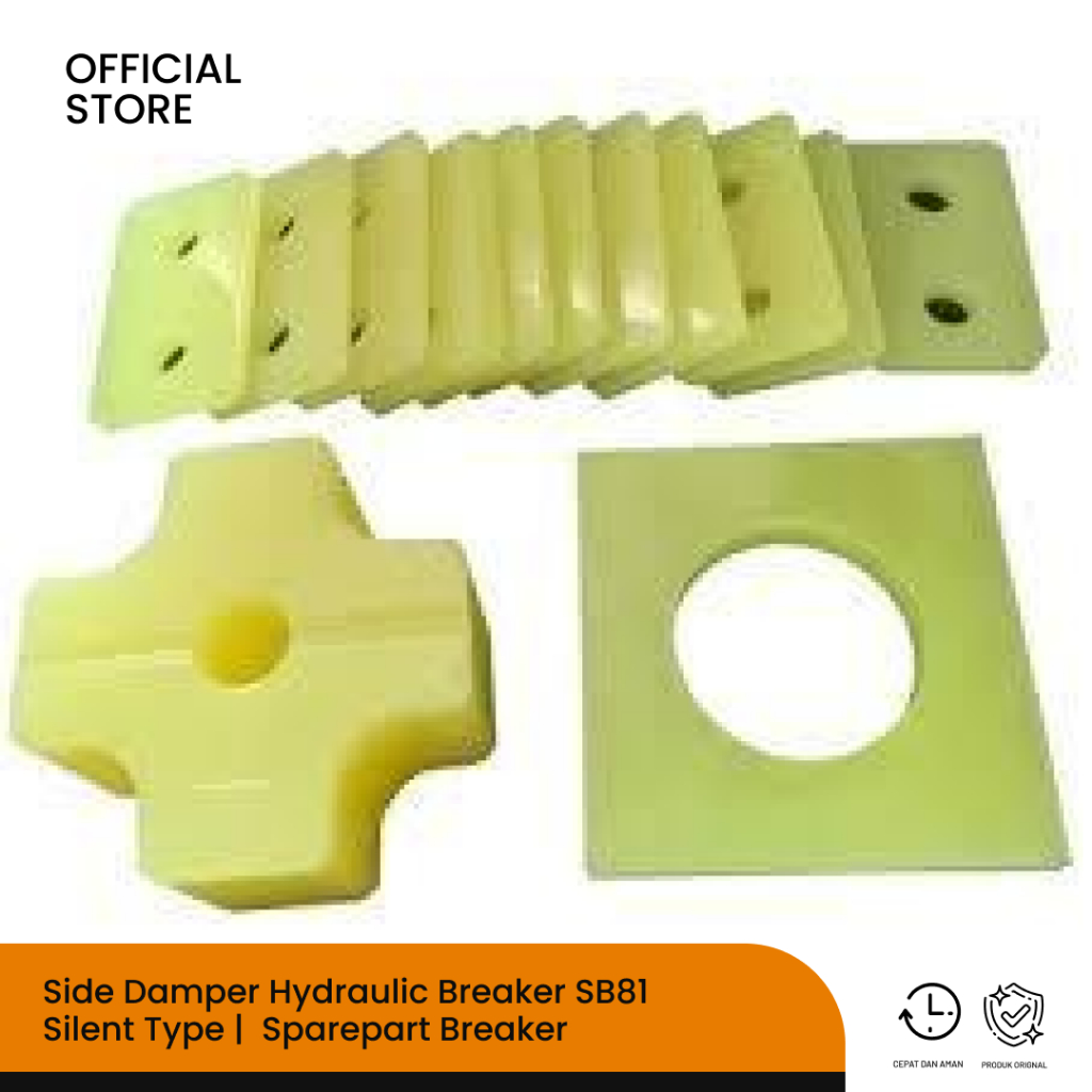 Side Damper Hydraulic Breaker SB81 Silent Type |  Sparepart Breaker