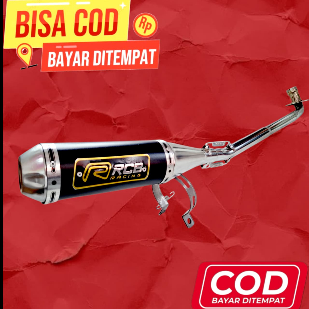 Silencer Knalpot RCB Bebek Shogun SP Revo Absolute Juiter Burhan z Kirana Supra X Batman Adem Bass