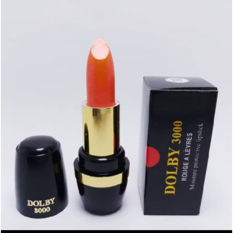 Lipstik Dolby Kode 151 - Warna Orange, Tampilan Pink Alami, Lembut dan Mengkilap