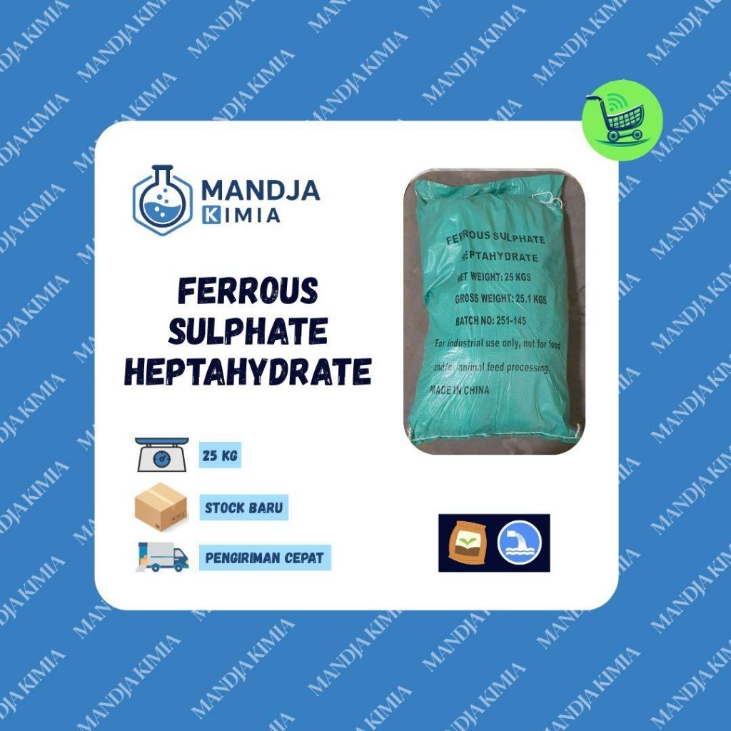 Ferro Sulfat 98% China Kemasan 25 kg
