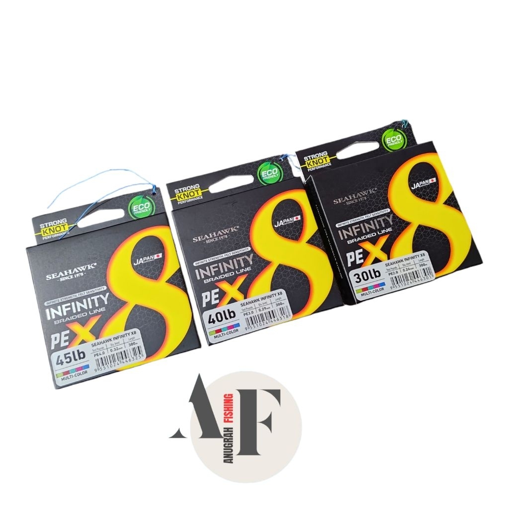 Pe.Seahawk infinity Braided Line X8 Panjang 300M