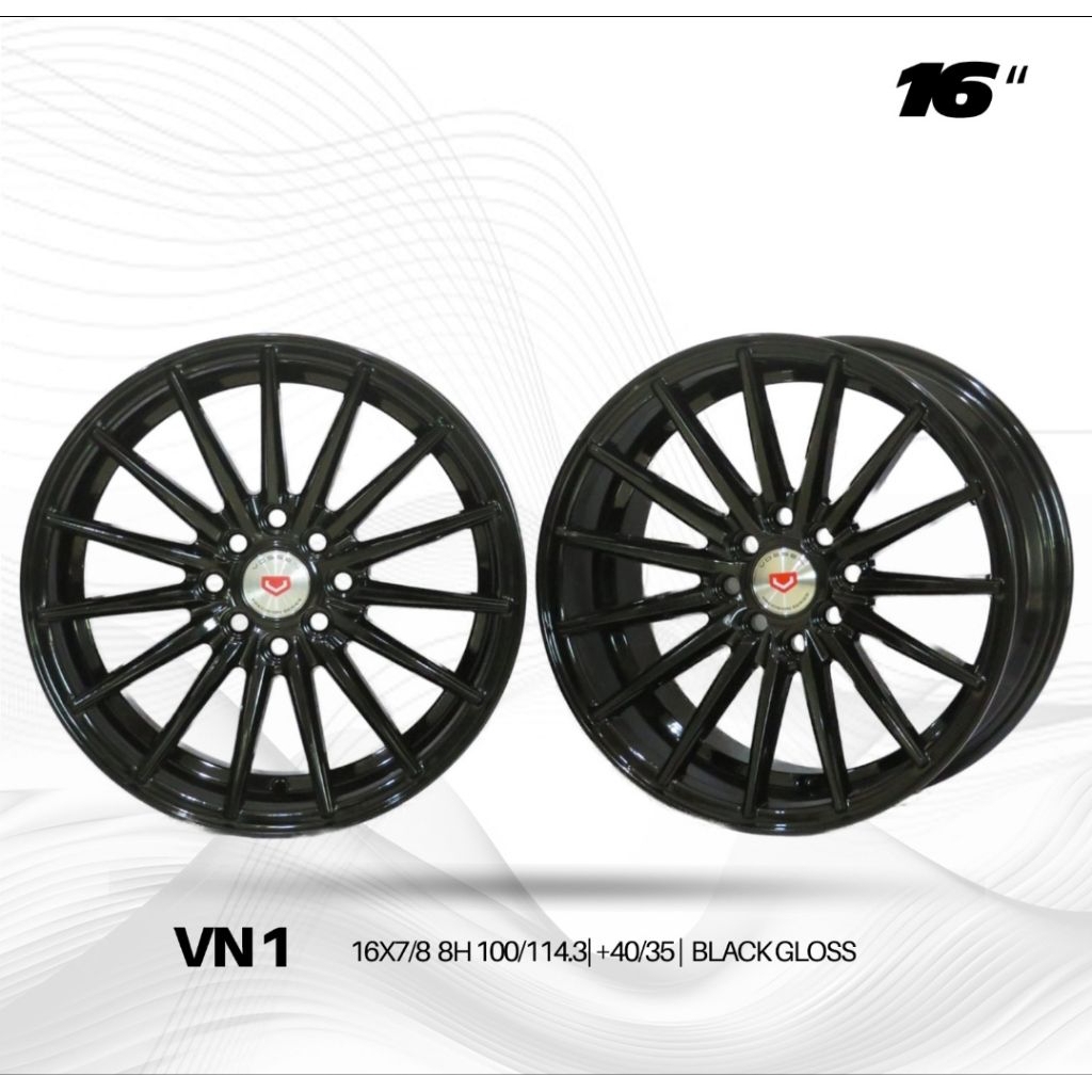Velg mobil racing Vossen Ring 16 belang [PROMO]