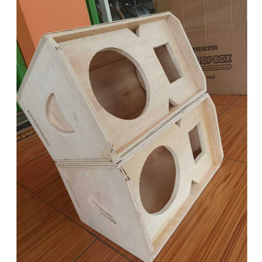 box speaker 6"  line array tebal 10mm 35x21x22, 5 cm - BOX SPEAKER LINE ARRAY 6 INCH