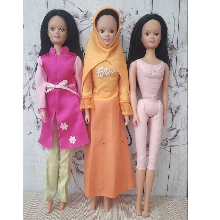 Boneka Fulla / Fulla doll , barbie fulla ( Take all / 3 doll )