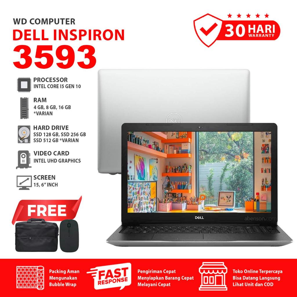 Dell Inspiron 3593 Silver Edition | i5 Gen 10 | I7 Gen 10 I Ram 16 Gb Ssd 512 Gb NVME I Windows 11