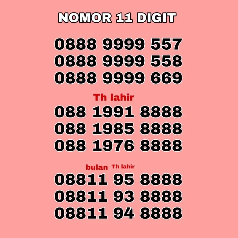Nomor Cantik Murah Smartfren Unlimited Request Nomor
