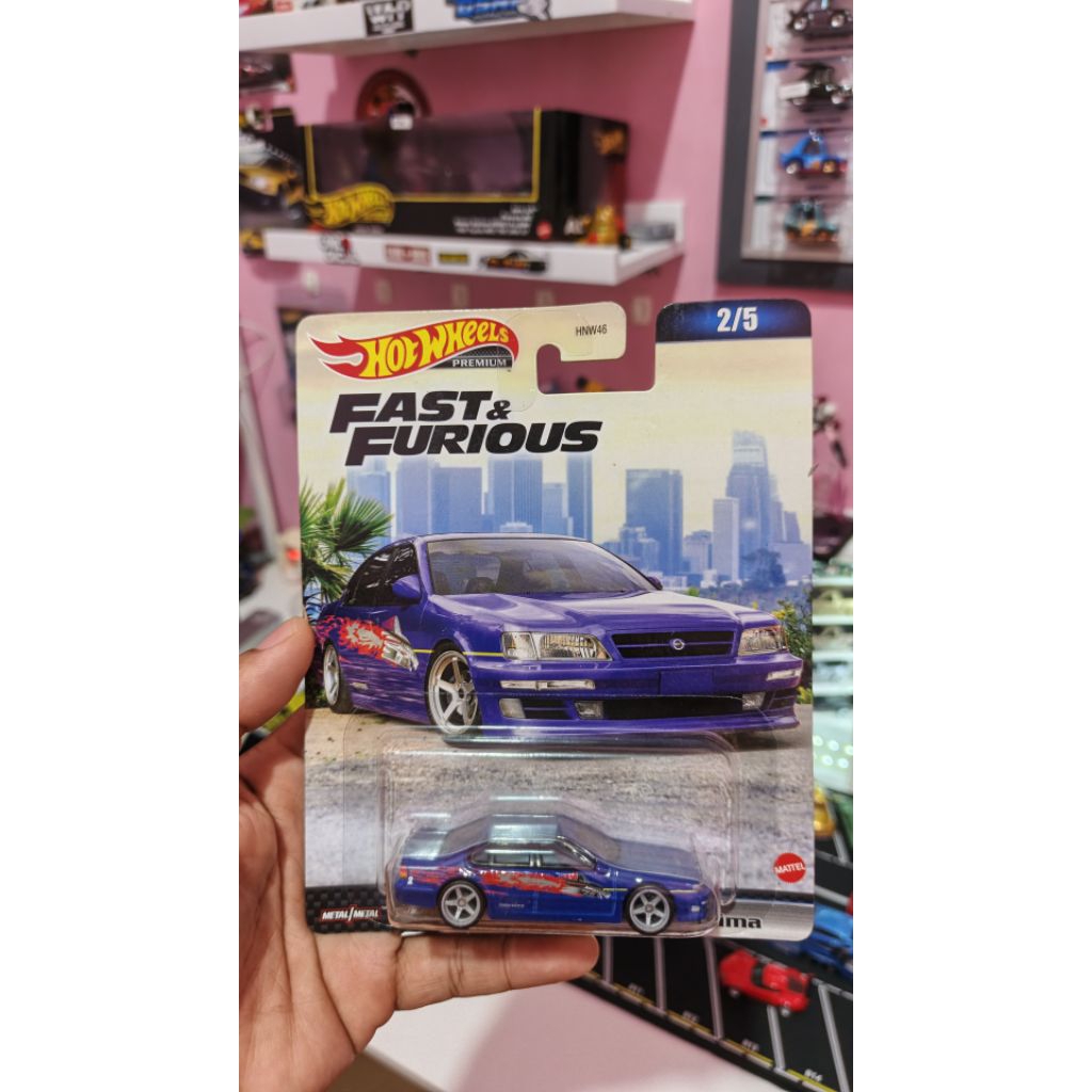 Hotwheels Premium Nissan Maxima Japan card