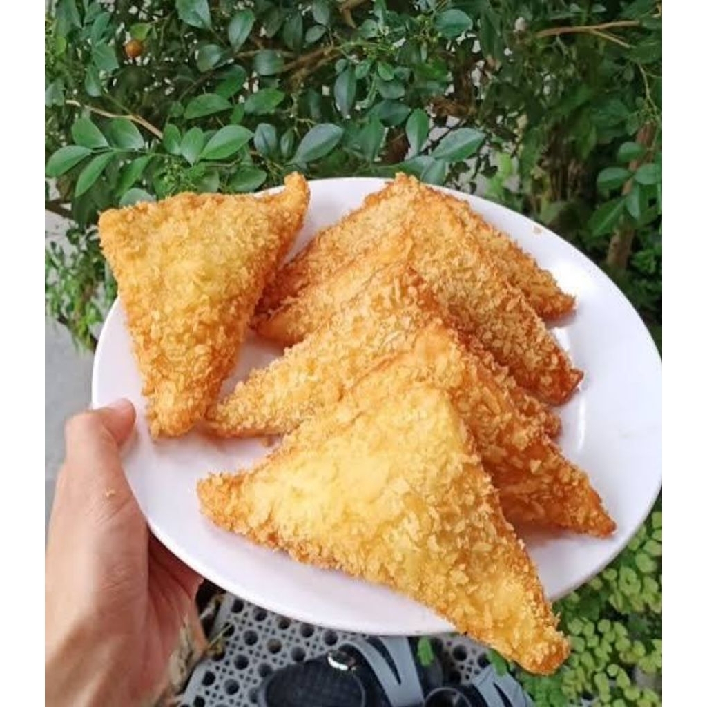 roti tawar goreng sosis mayonaise