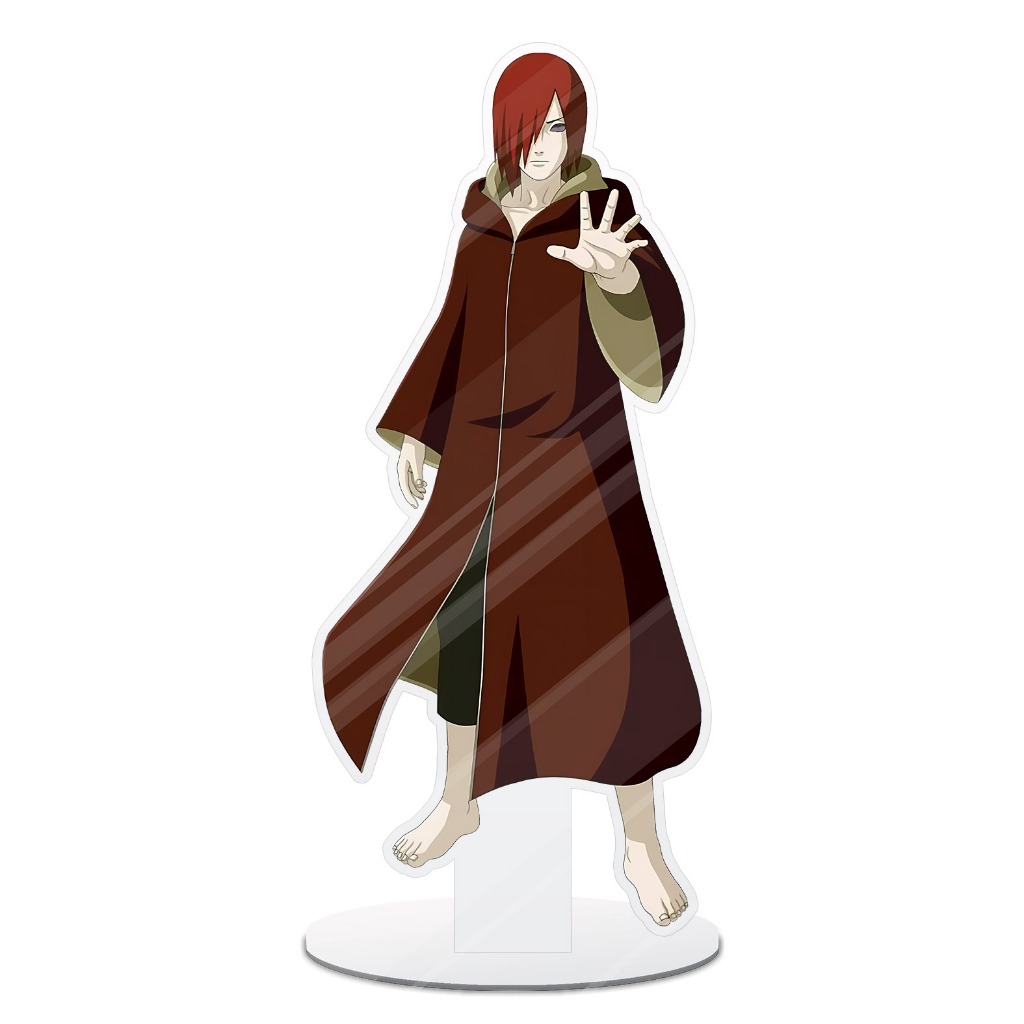 Stand akrilik figure animeAKATSUKI NAGATOstandee 20cm-NARUTO SHIPPUDENmaterial Akrilik