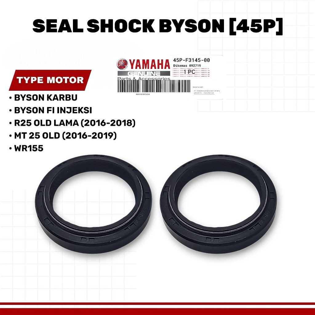 Seal Shock Shok Depan Byson Karbu
