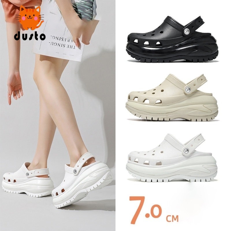 ACESC Sandal Kodok Wedges 7cm Wanita Bahan Jelly Fuji Premium