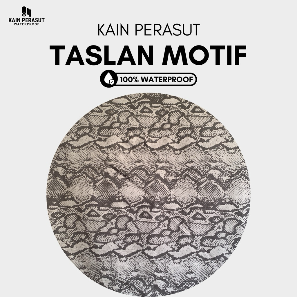 Kain Taslan Balon Motif Waterproof