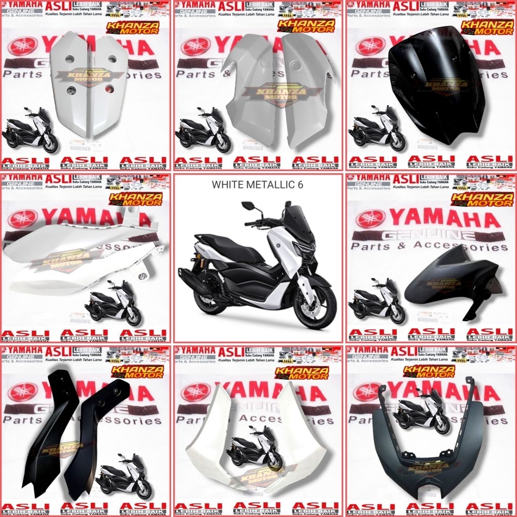 BODY BODY HALUS satuan NEW NMAX 155 NEO NMAX TURBO 155 ORIGINAL YAMAHA Putih