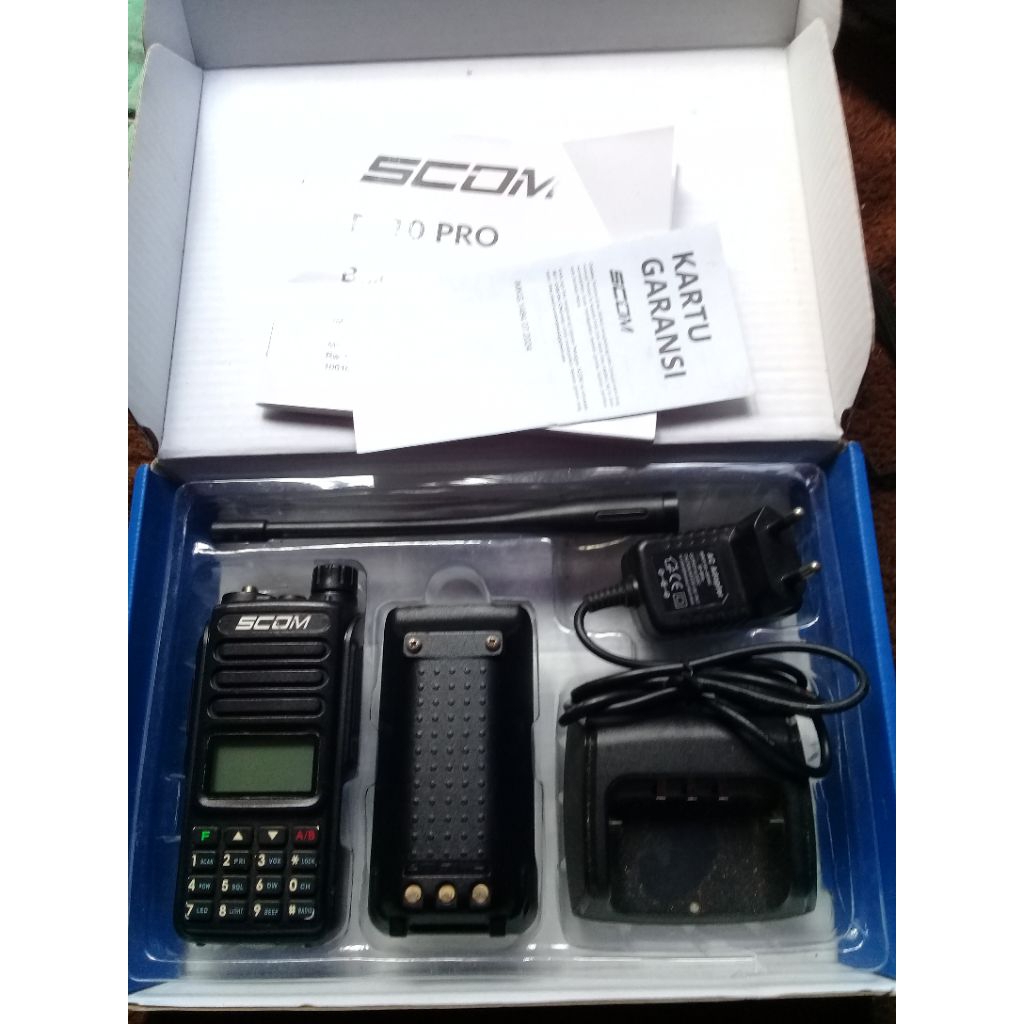 HT SCOM FC10 PRO, 10 WATT second berkualitas masih mulus kumplit