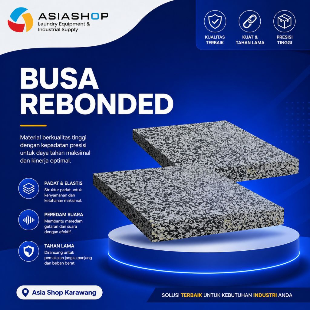Busa Rebonded Alas Setrika Uap Laundry