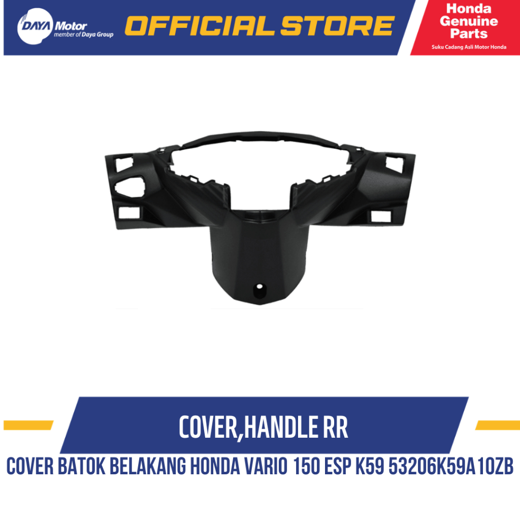 Cover Batok Belakang Honda Vario 150 eSP K59 53206K59A10ZB