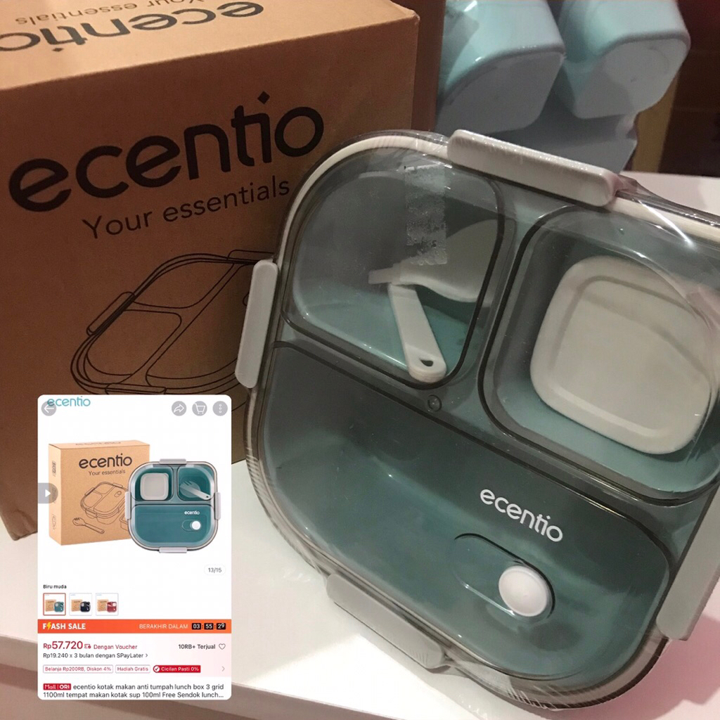 ECENTIO Kotak Makan NEW
