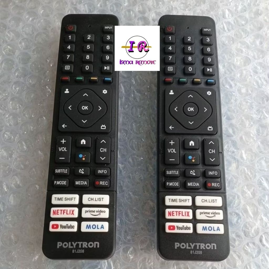 REMOTE REMOT TV POLYTRON SMART TV 81J208