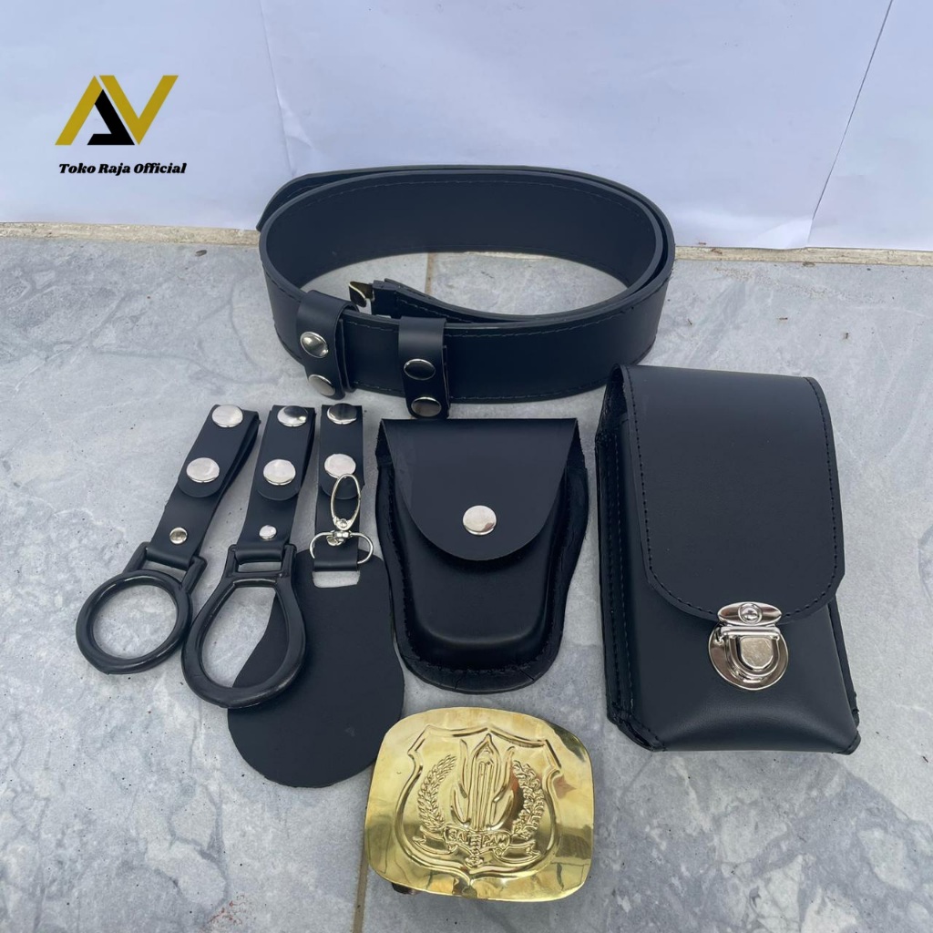 kopel sabuk satpam security full set bangkol lengkap 1 set