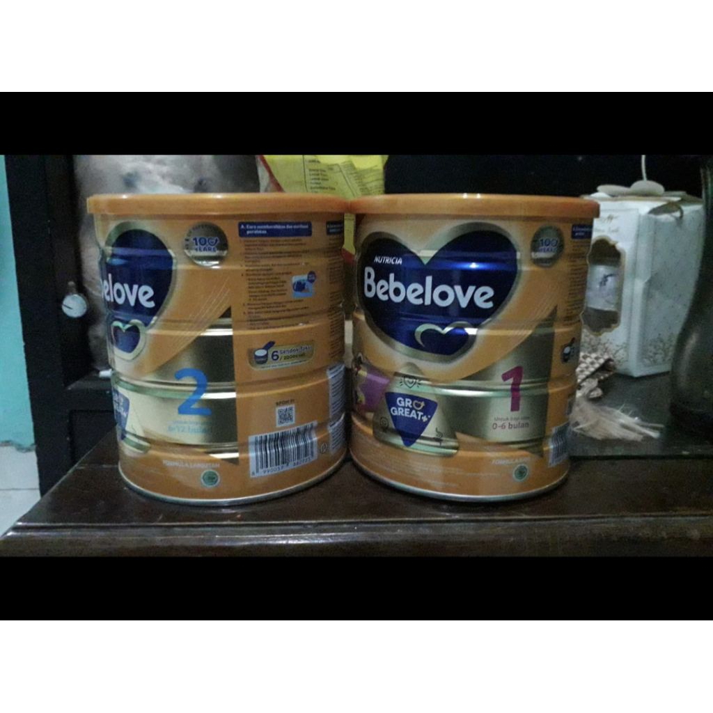 susu bebelove 0 6 bulan, 6 12 bulan