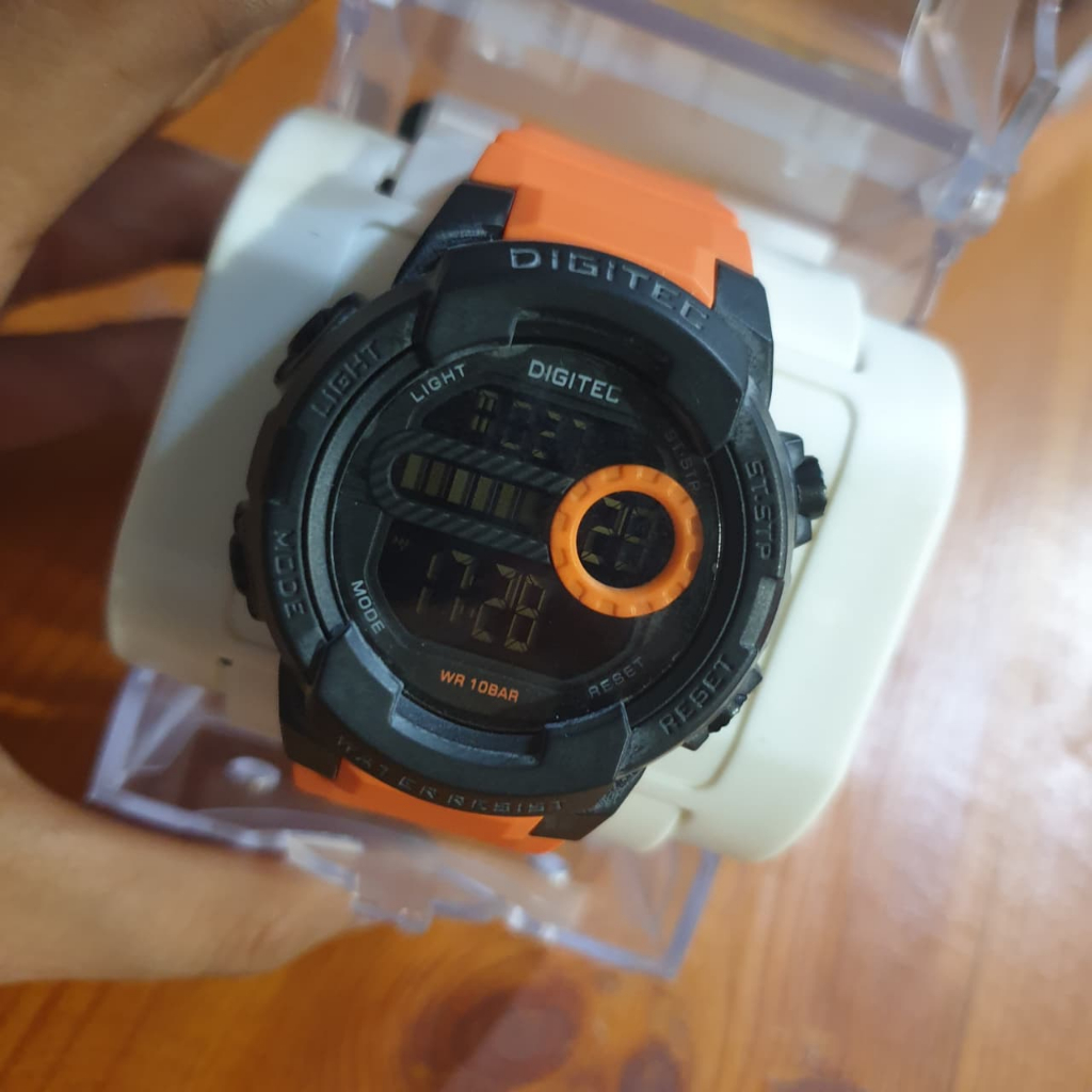 jam tangan wanita digitec rubber digital