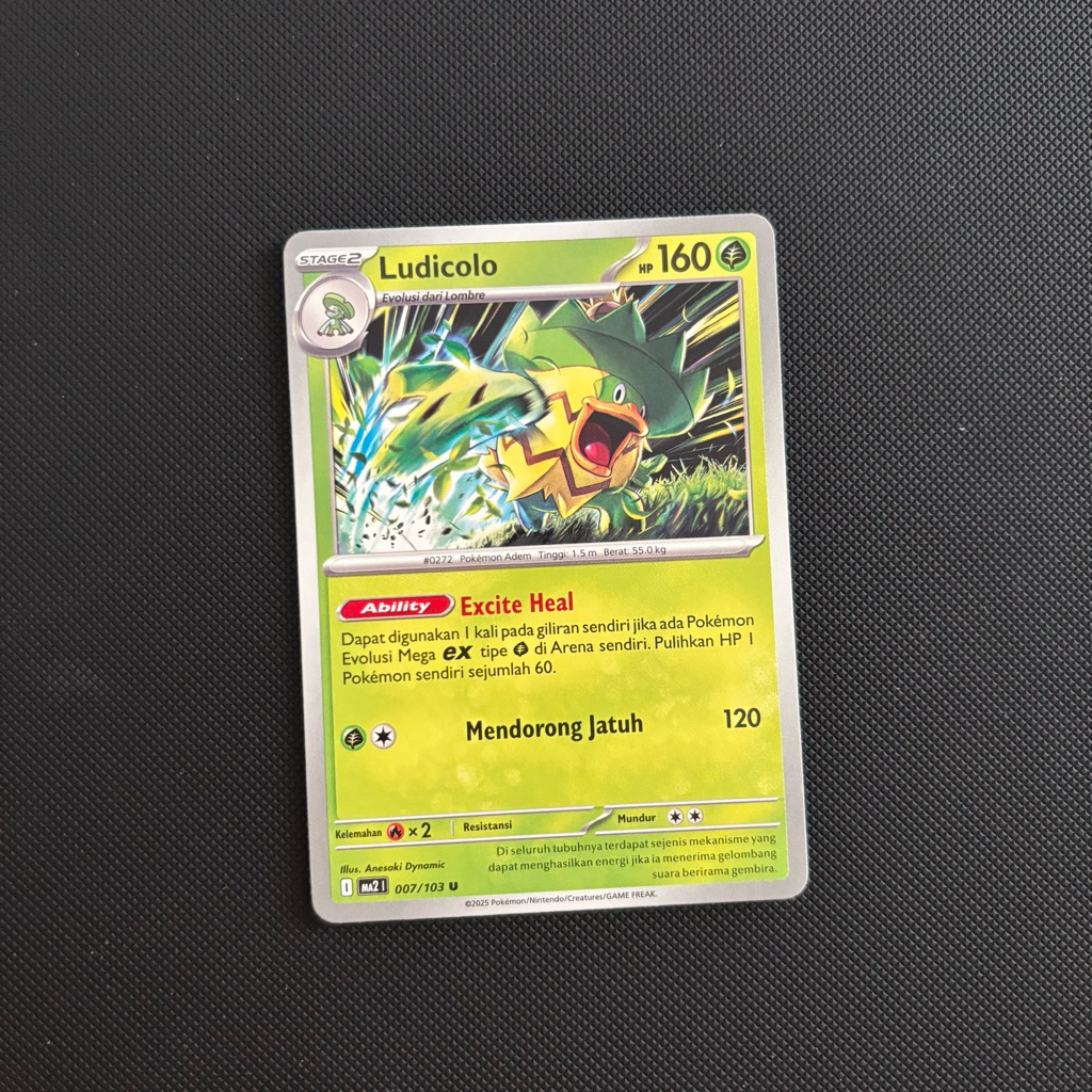 Ludicolo 007/103 Indonesia Pokemon TCG