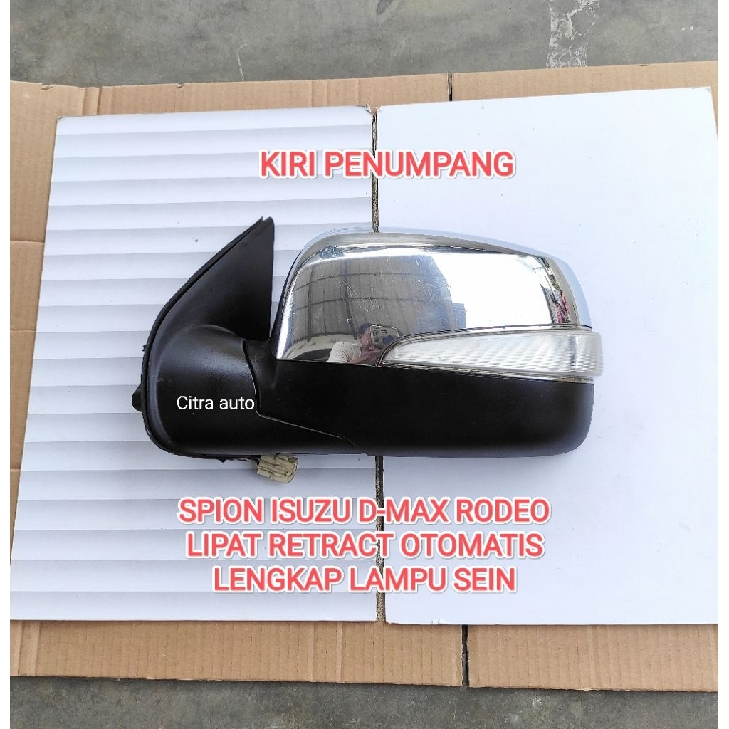Spion Isuzu D-MAX 2009 2010 2011 Rodeo Kiri Retract Dmax D Max