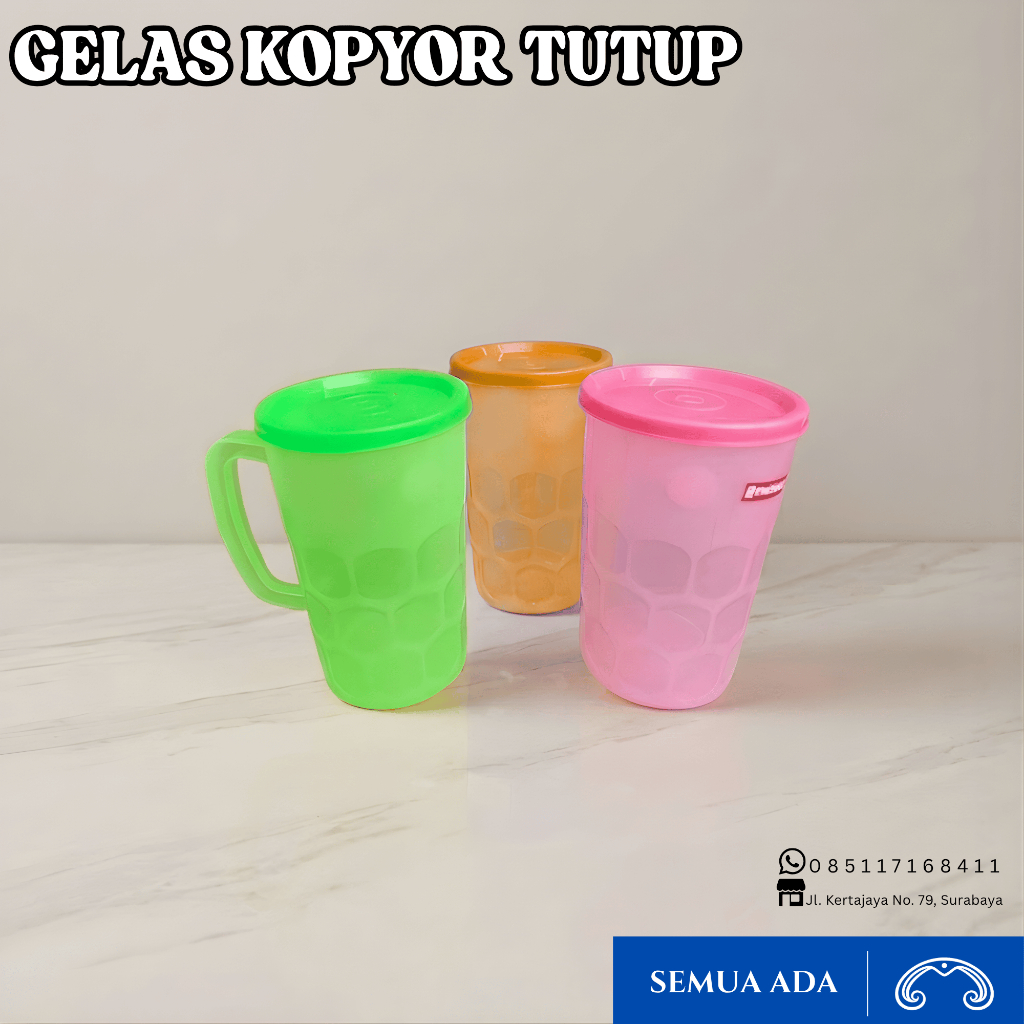 Gelas Plastik Kopyor 700ml