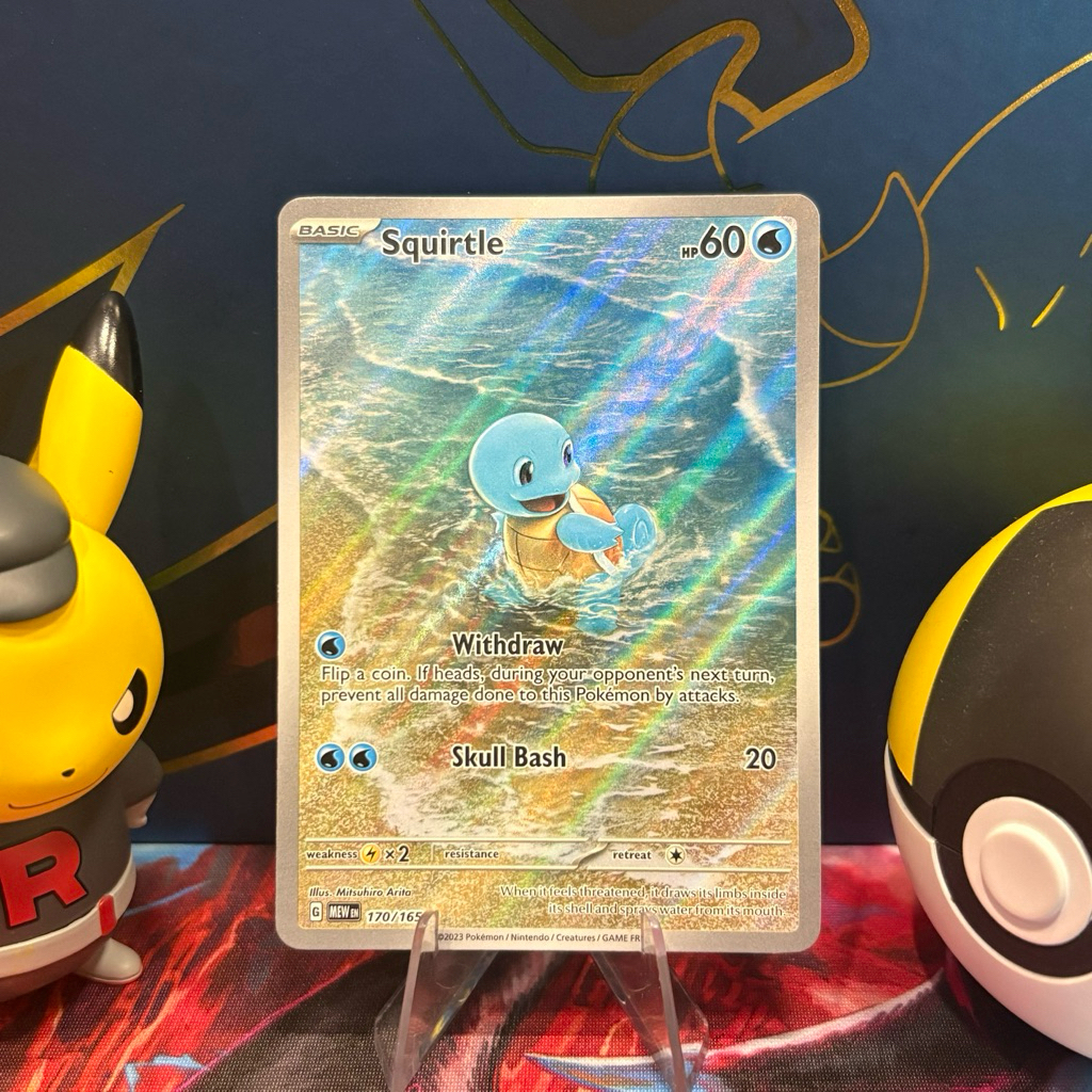 Squirtle 170/165 ENG - IR - Scarlet Violet 151 - Pokemon TCG