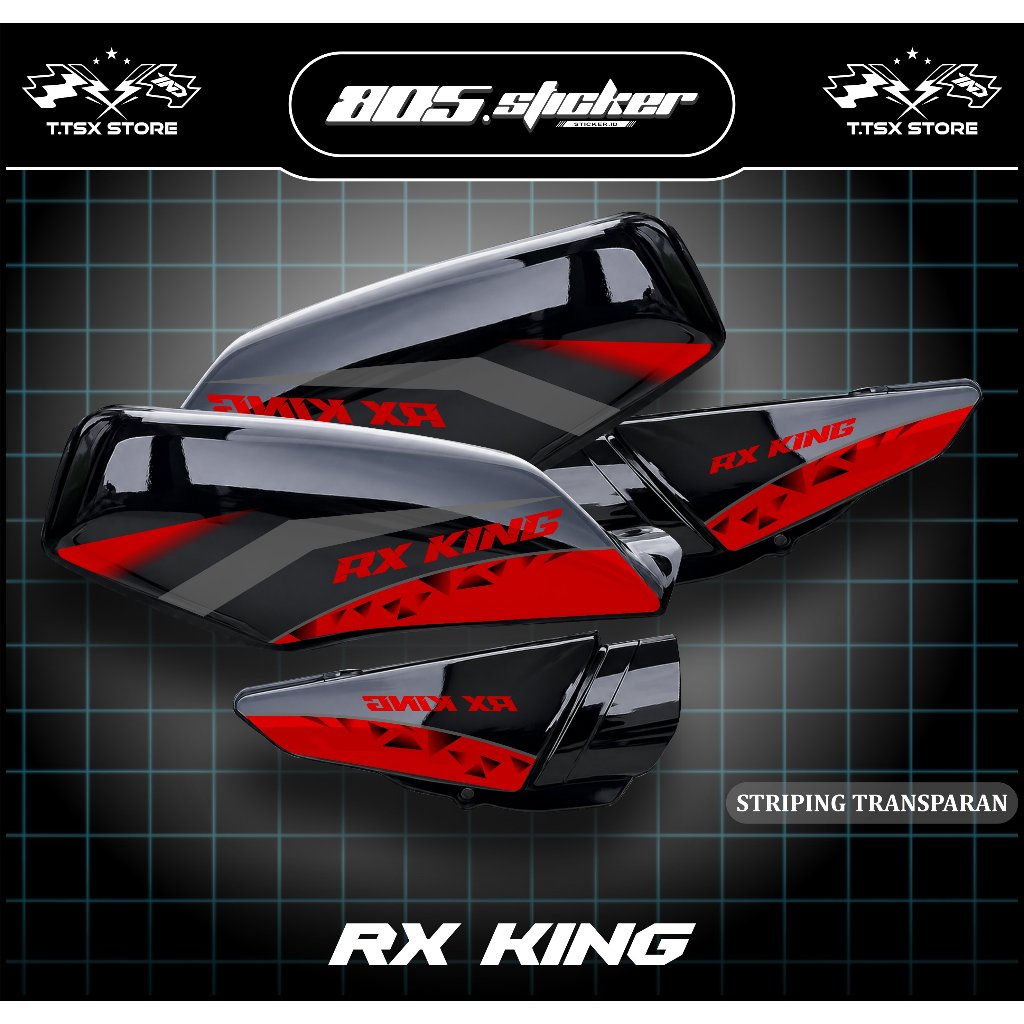 STRIPING TRANSPARAN RX KING/STIKER VARIASI RX KING/STRIPING STIKER RX KING