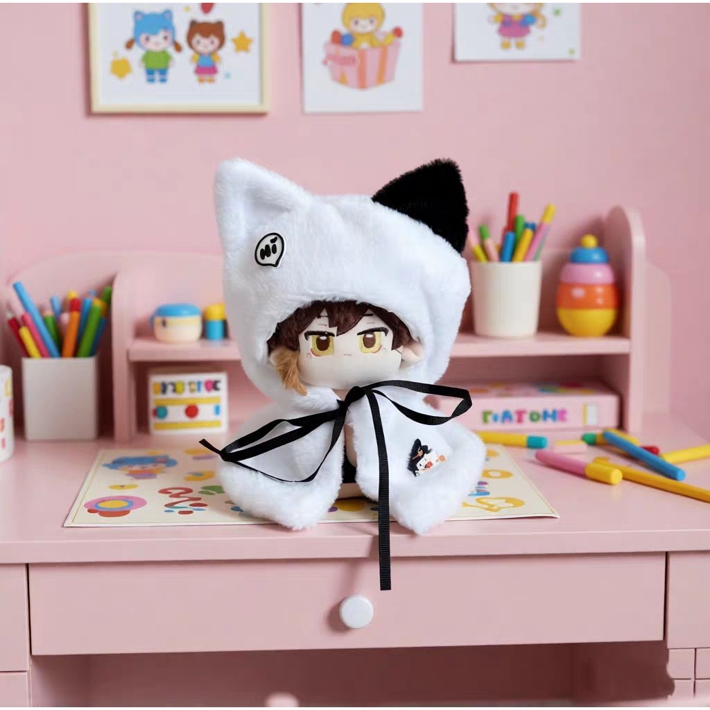 PREORDER Genshin Impact Zhongli 15cm Cotton Doll Squishy Version | Boneka Plush Lucu Fanmade Hadiah