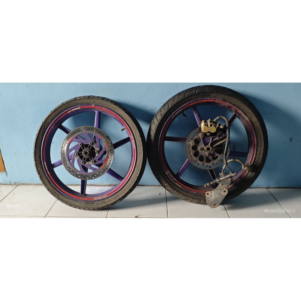 velg r18 scorpio ori double disk