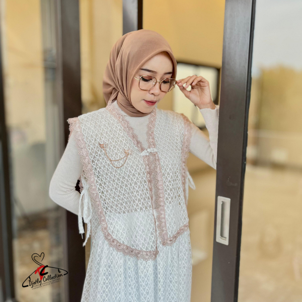 Set Naomi Couple - Setelan Ibu dan Anak - Baju Wisuda - Set Vest Naomi