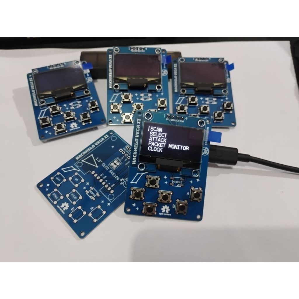 Alat Pemutus Wifi || Hackheld Vega II | deauther nethercap