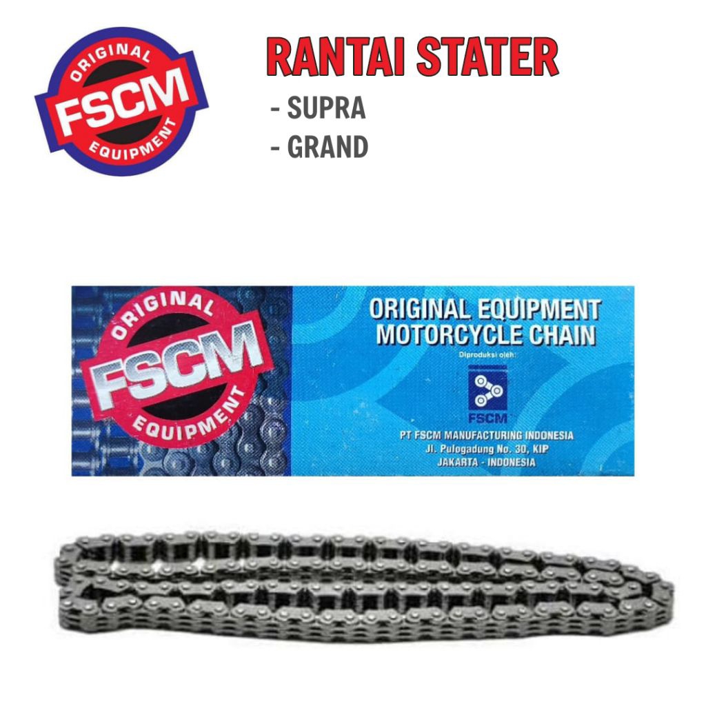 RANTAI STATER SUPRA FSCM rantai stater supra grand astra otoparts