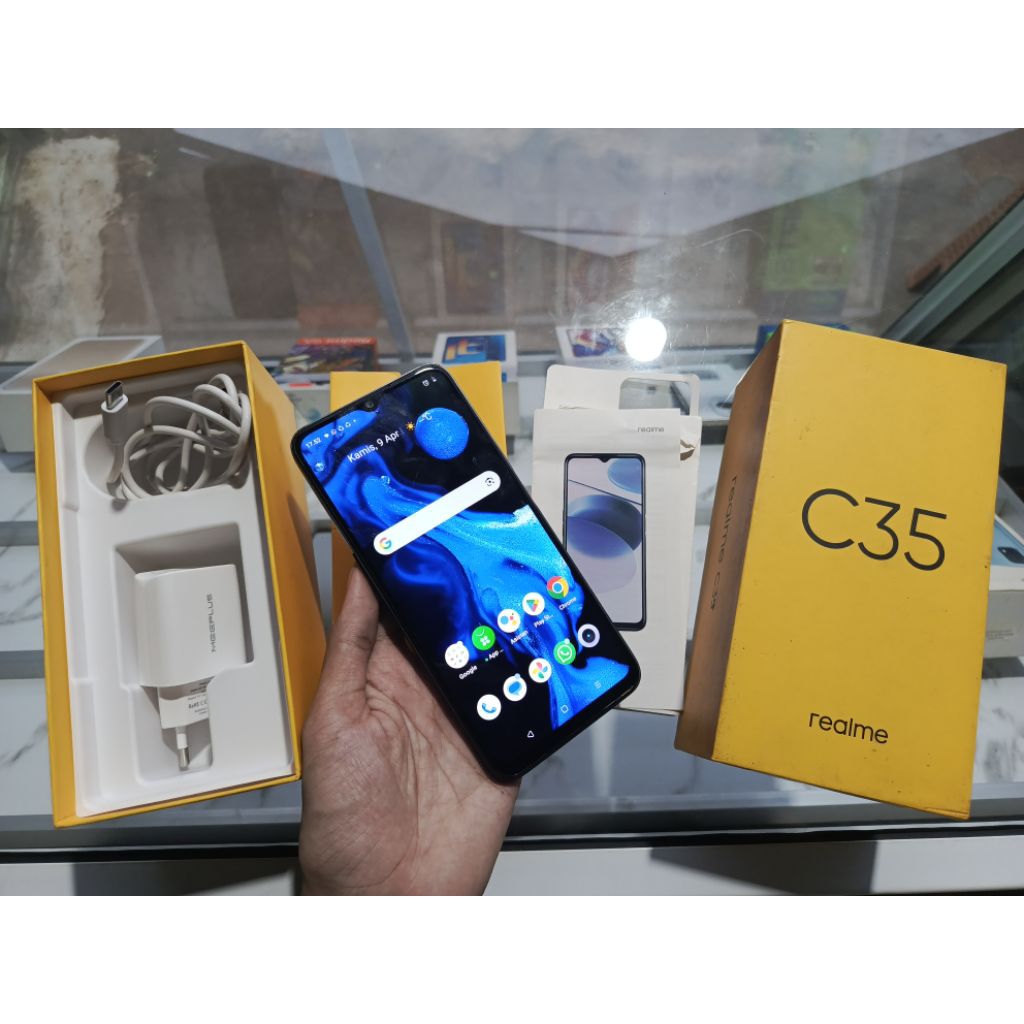 realme C35 Ram 4/64gb Fullset