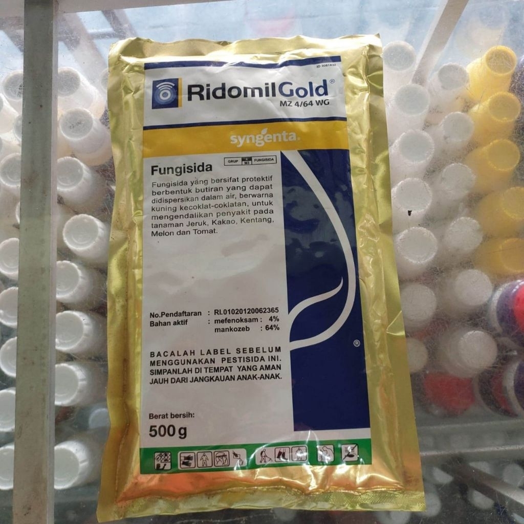 RidomilGold 4/64wg Fungisida Lnt Bahan Aktif 4% Mafenoksam