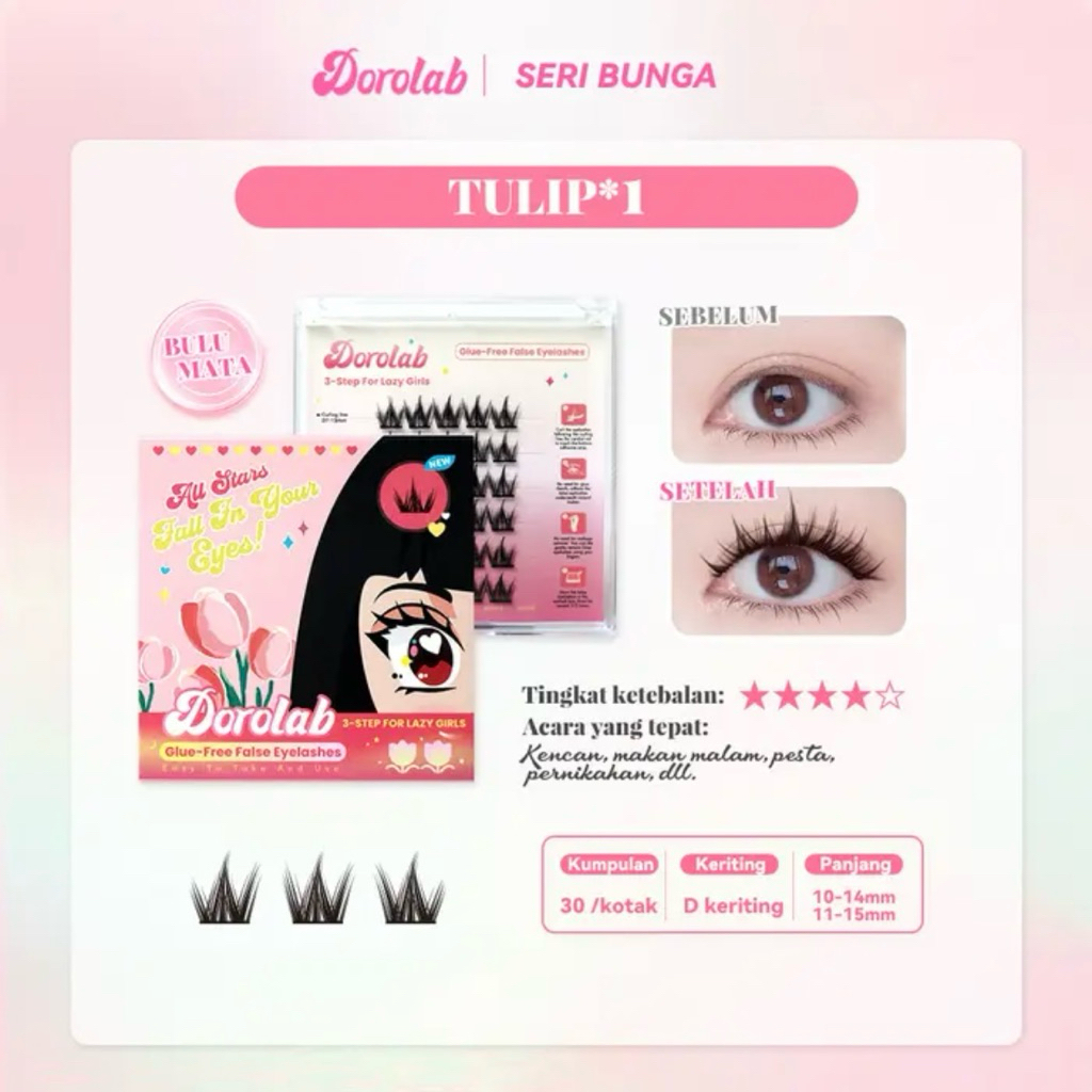 DOROLAB TULIP 1 Eyelash