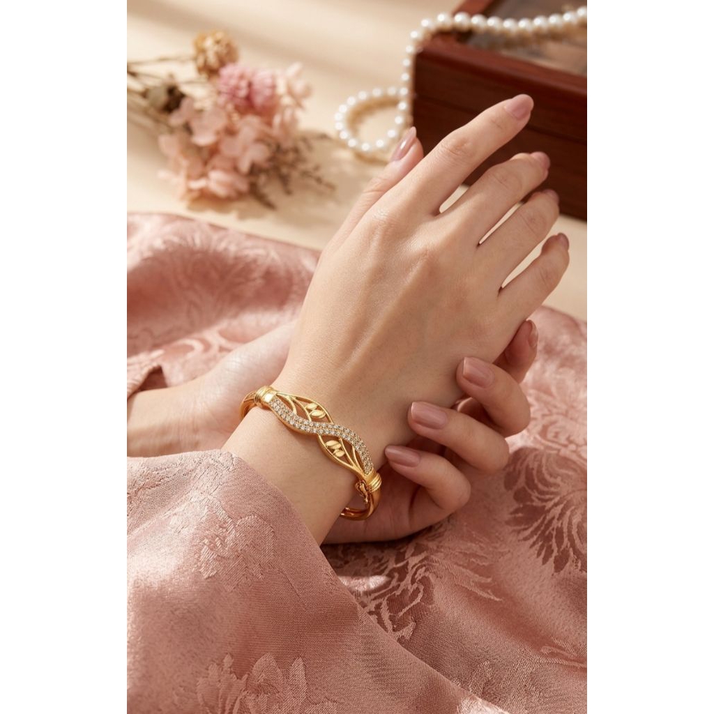 ​Gelang Bangle Wanita Titanium Xuping