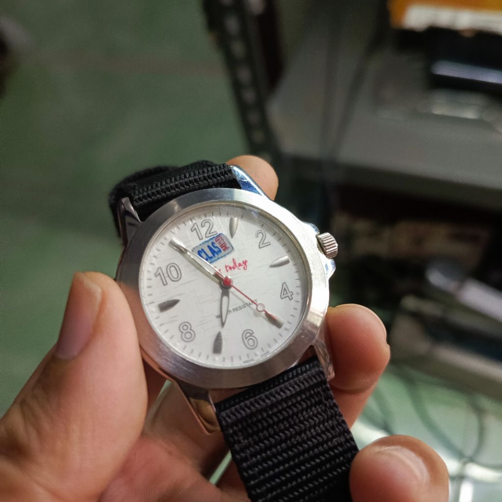 jam tangan pria clas mild rare unik langka original second mulus