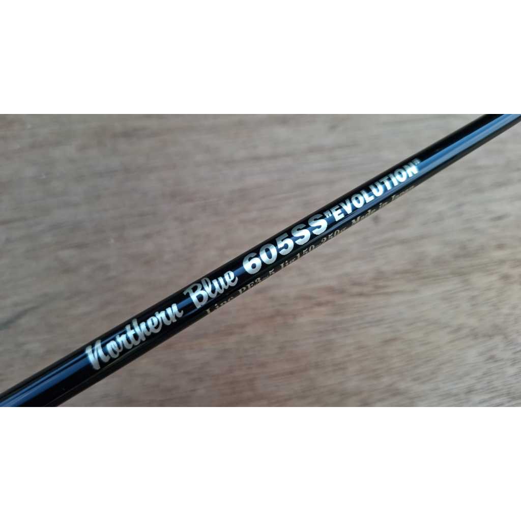 SECOND OFFSHORE SPINNING JIGGING ROD MC WORKS NORTHERN BLUE 605SS