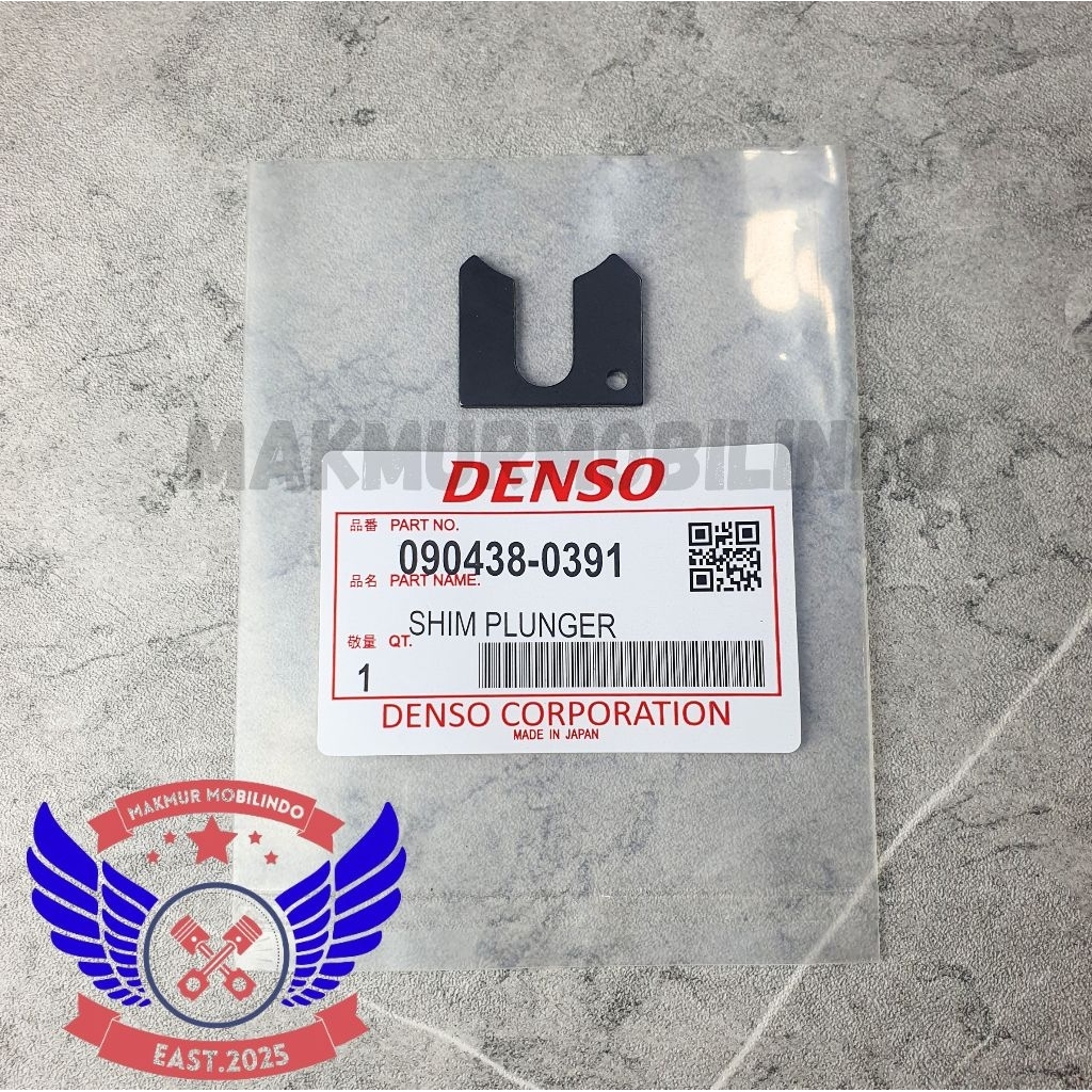 PLAT PLUNGER SHIM PLUNGER PS125 CANTER DYNA HT125 HT130 DUTRO 090428-0391 ORIGINAL