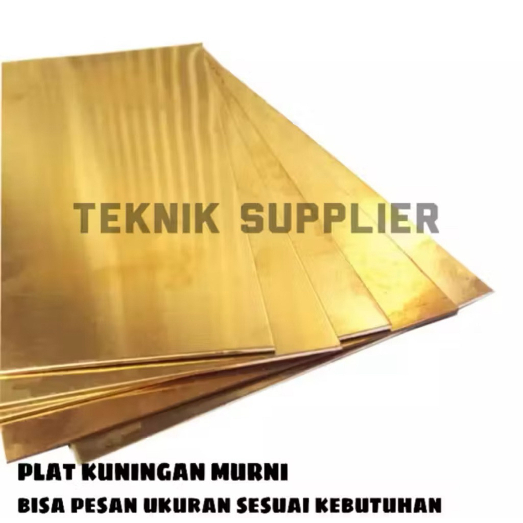 plat kuningan 2mm x 360mm x 1200mm - plat kuningan lembaran tebal 2mm
