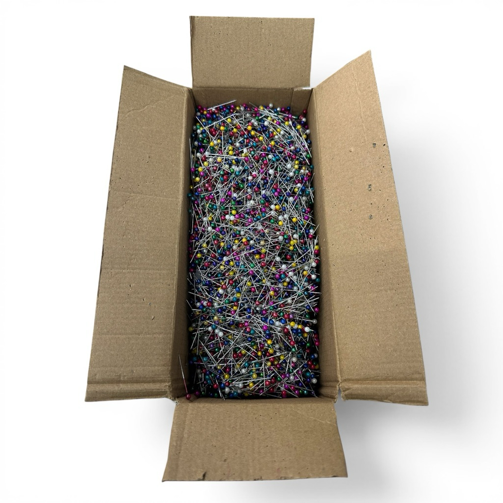 1KG Jarum Pentul Warna Warni | Jarum Pentul Kiloan Murah | Jarum Pentul Pelaminan Dekorasi Bunga | J
