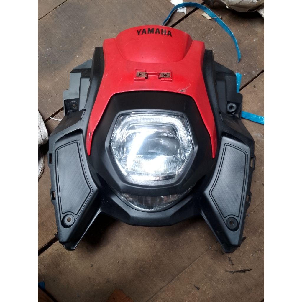 Tameng depan x ride Headlamp reflektor lampu depan Yamaha X-Ride 125 FI led