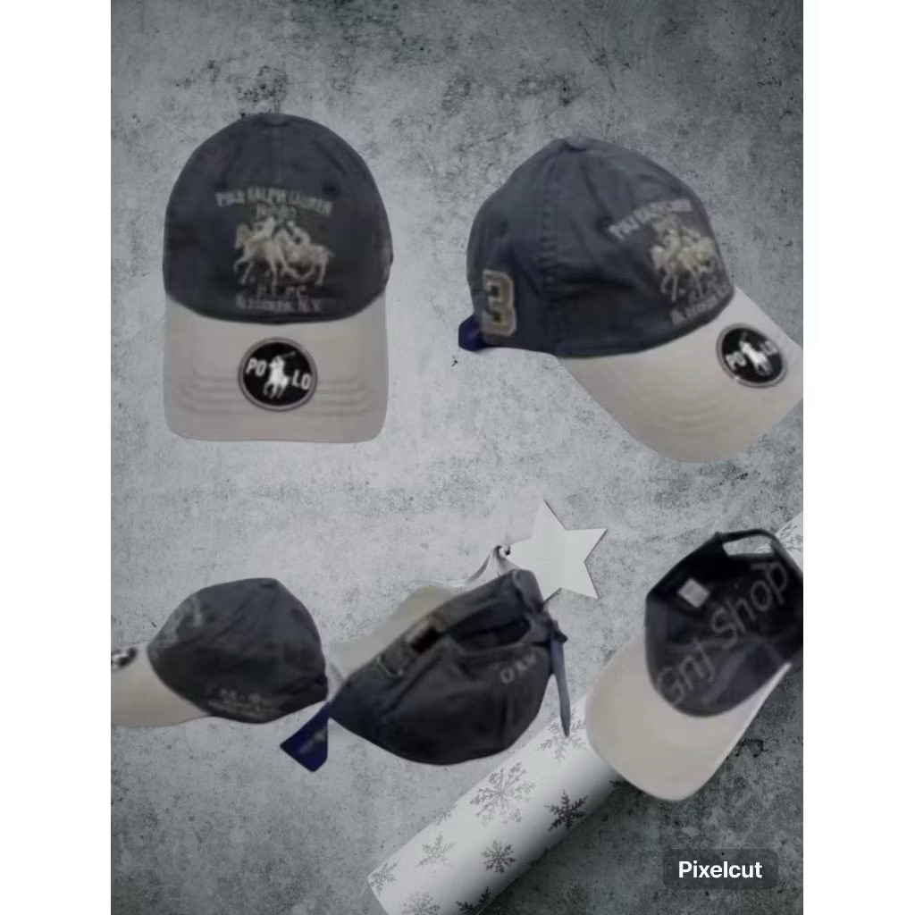 COD Topi Pria Polo Vintage Style Import Quality