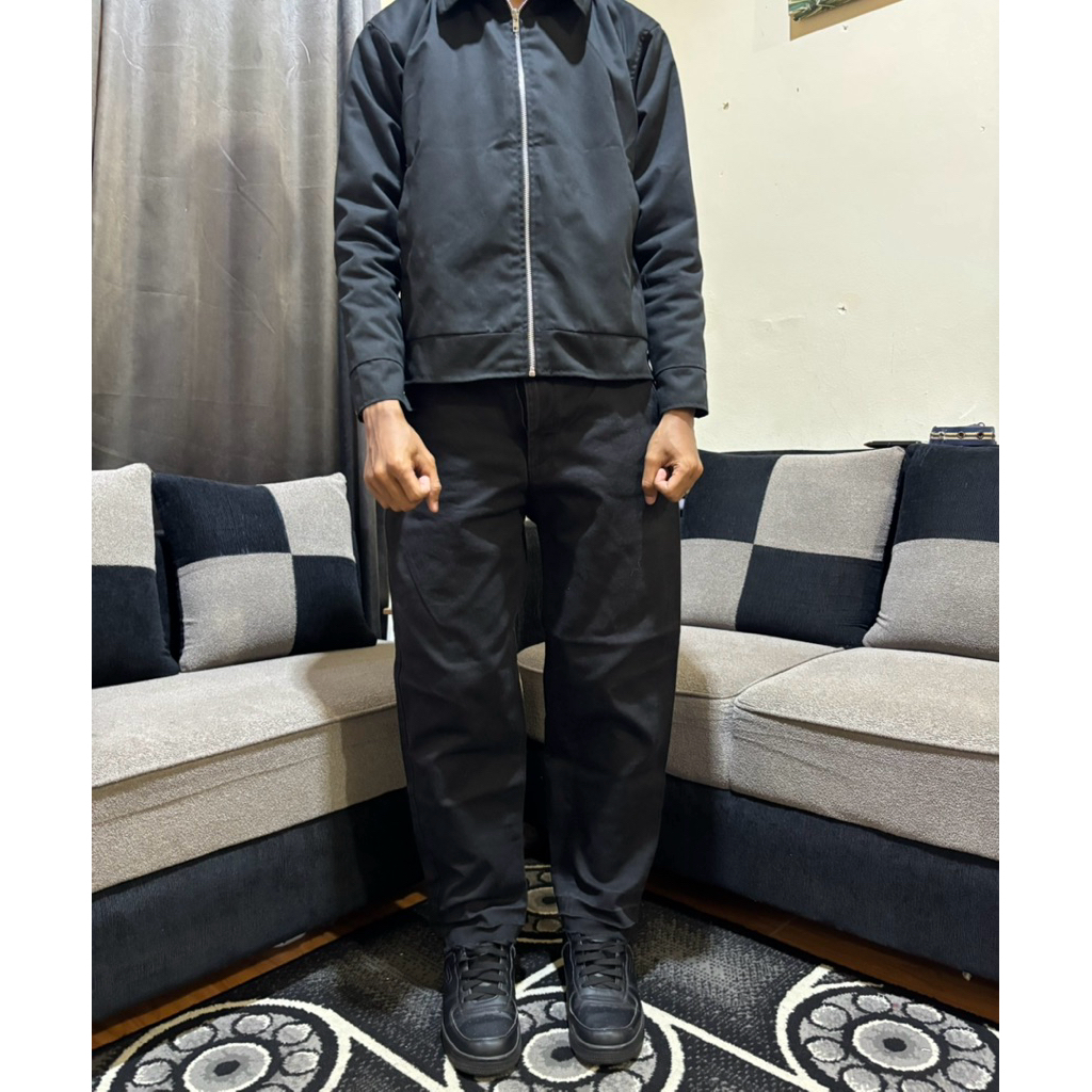 GU Uniqlo Black Jeans