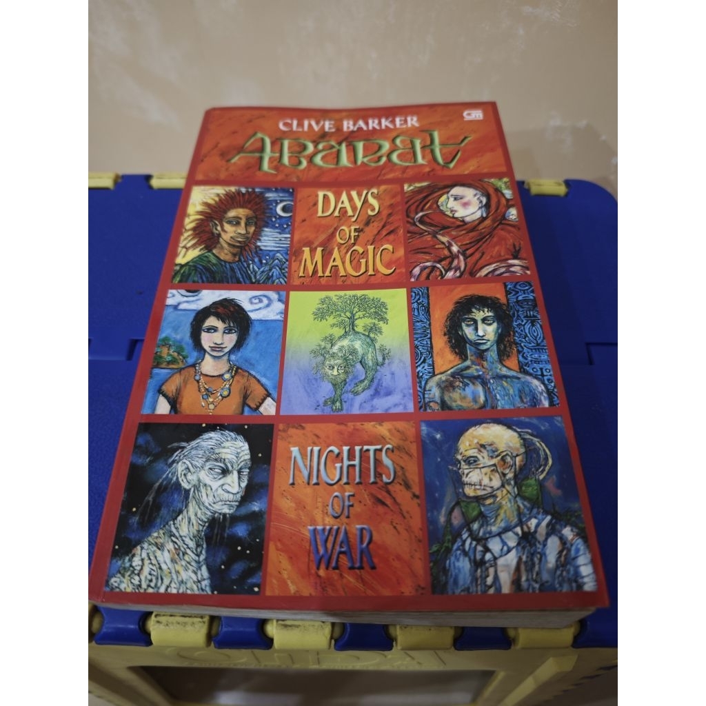 Novel Abarat 2 Clive Barker Days of Magic Nights of War Ori Original Buku Fantasi Bekas Preloved sec