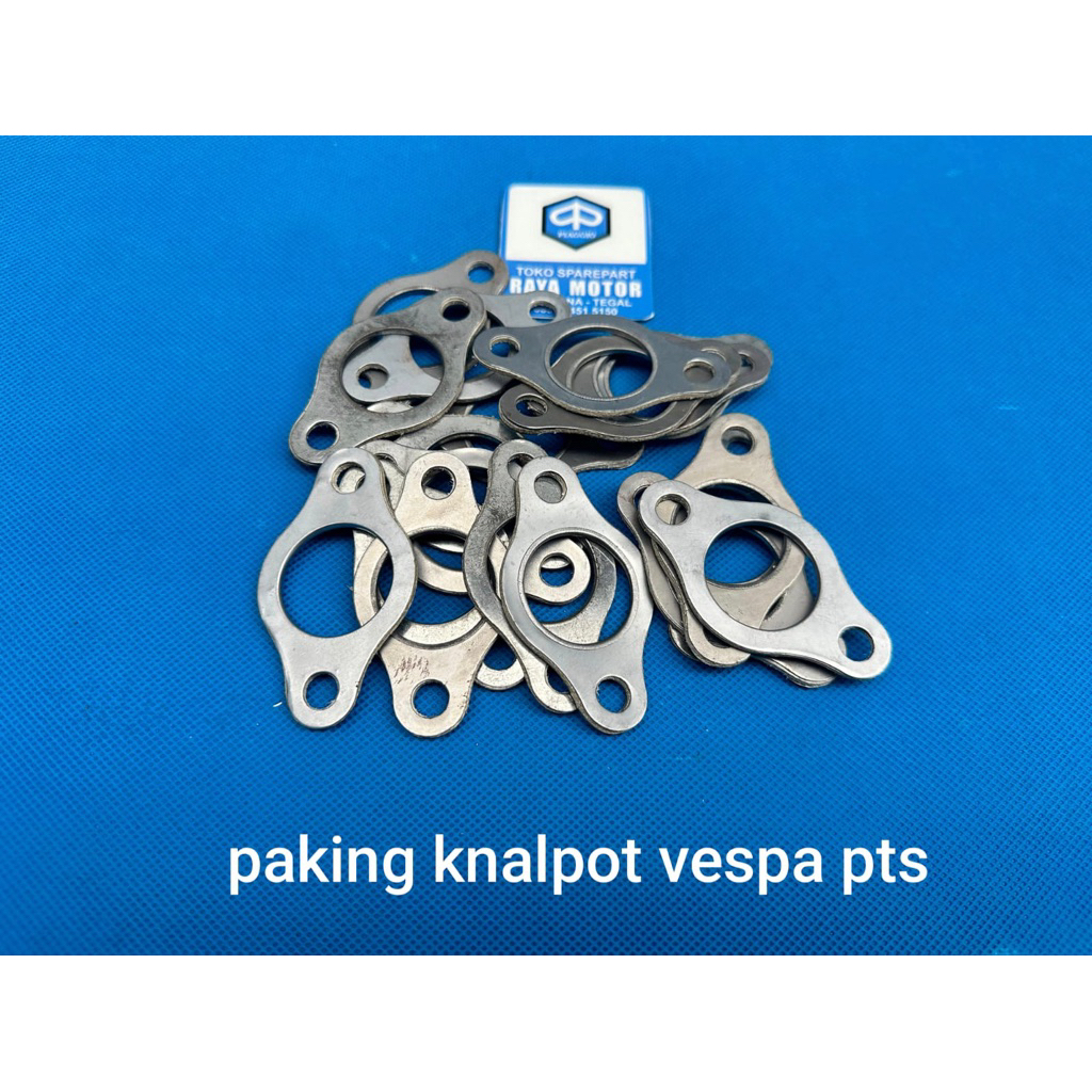 Paking knalpot vespa pts